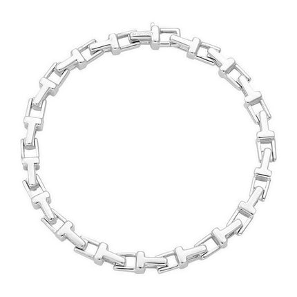 Tiffany T Narrow Chain Sterling Silver Bracelet 34888876 For Women