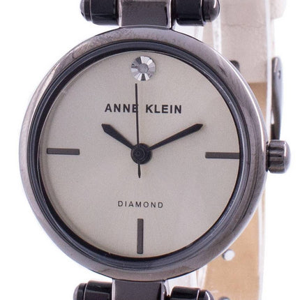 Anne Klein Genuine Diamond 3513GYCR Quartz Women's Watch