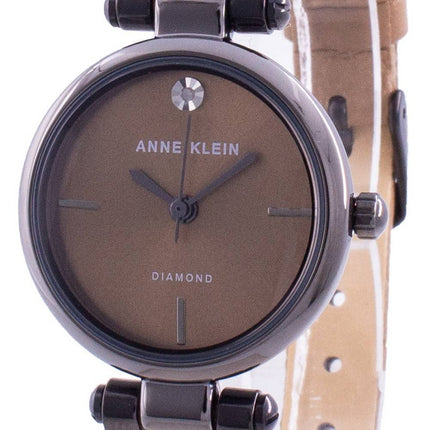 Anne Klein Genuine Diamond 3513GYMO Quartz Women's Watch