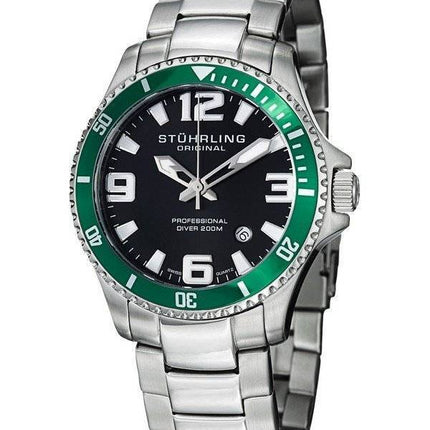 Stuhrling Original Regatta Champion Professional Diver 200M 395.33P154 Mens Watch