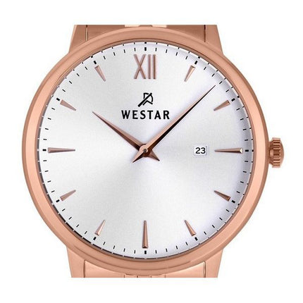 Westar Profile Stainless Steel Silver Dial Quartz 50215PPN607 Mens Watch