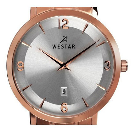 Westar Profile Stainless Steel Silver Dial Quartz 50220PPN607 Mens Watch
