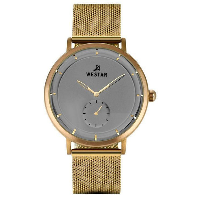 Westar Profile Stainless Steel Grey Dial Quartz 50247BZZ106 Mens Watch