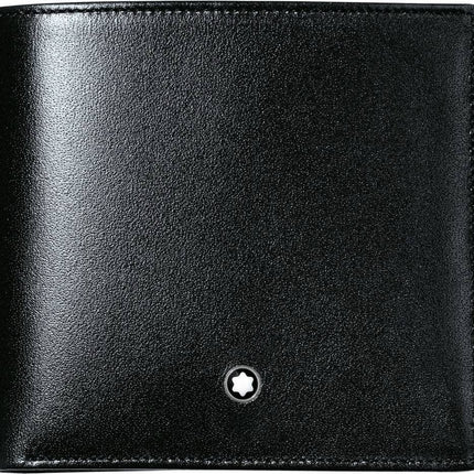 Montblanc 7163 Meisterstuck Men's Black Leather Wallet