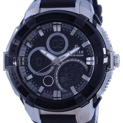 Westar Chronograph Black Dial Quartz 85002 PTN 001 100M Mens Watch