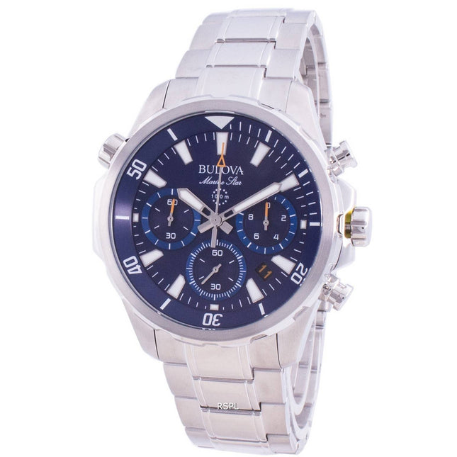 Bulova Marine Star 96B256 Quartz Chronograph Men's Watch