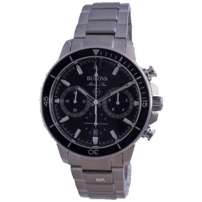 Bulova Marine Star Quartz Divers 96B272 200M Mens Watch