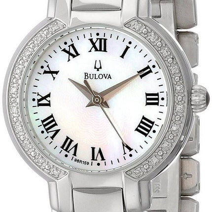 Bulova Fairlawn Diamond Accented 96R159 Womens Watch