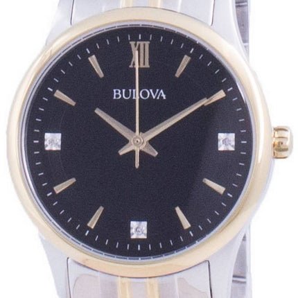 Bulova Diamond Accents Quartz 98P196 Womens Watch