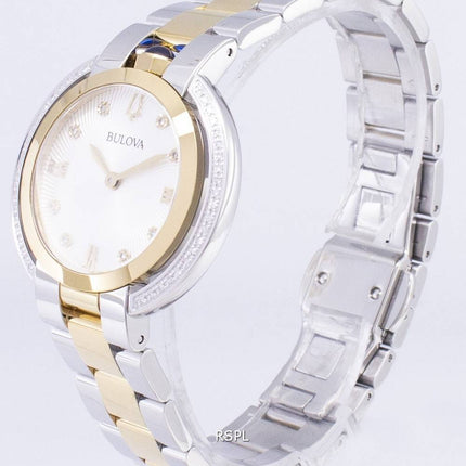 Bulova Rubaiyat 98R246 Diamond Accents Quartz Women's Watch
