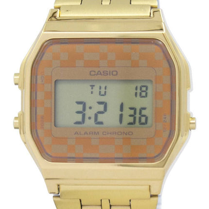 Casio Vintage Chronograph Alarm Digital A159WGEA-9A Men's Watch