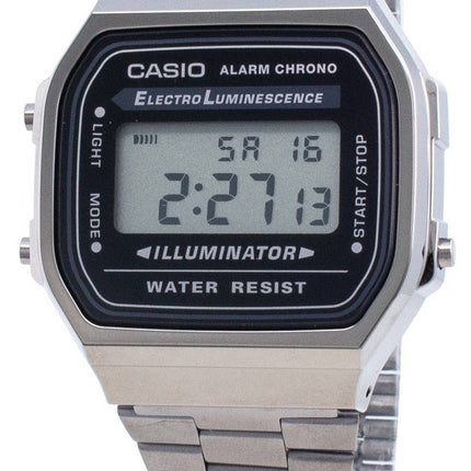 Casio A168WGG-1A Electro-Luminescence Unisex Watch