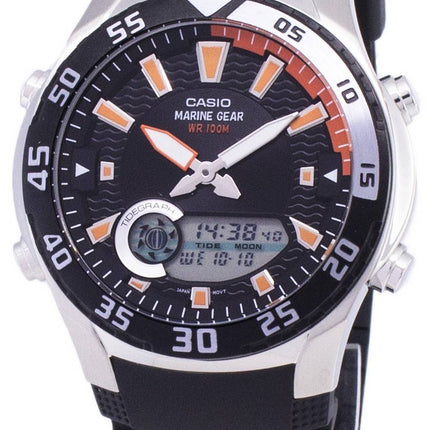 Casio Analog Digital Marine Gear AMW-710-1AVDF AMW-710-1AV Mens Watch