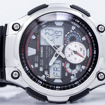 Casio Analog Digital Youth Series Illuminator AQ-190W-1AVDF AQ-190W-1AV Mens Watch
