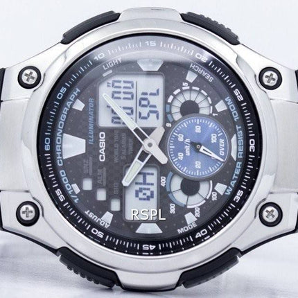 Casio Chronograph World Time Analog Digital AQ-190WD-1AV AQ190WD-1AV Men's Watch