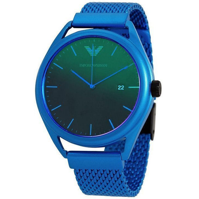 Emporio Armani Matteo Green Dial Quartz AR11328 Mens Watch