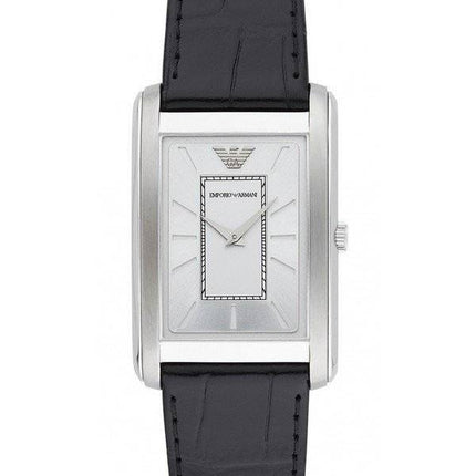 Emporio Armani Classic Silver Sunray Dial AR1869 Mens Watch