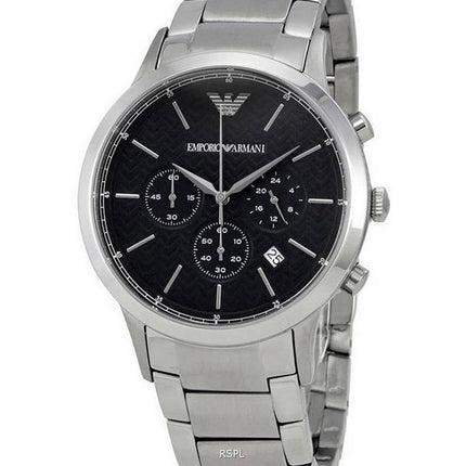 Emporio Armani Renato Chronograph Stainless Steel Quartz AR2486 Mens Watch