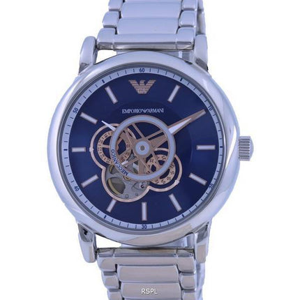 Emporio Armani Luigi Skeleton Dial Automatic AR60036 Mens Watch