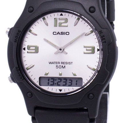 Casio Analog Digital Quartz Dual Time AW-49HE-7AVDF AW-49HE-7AV Mens Watch