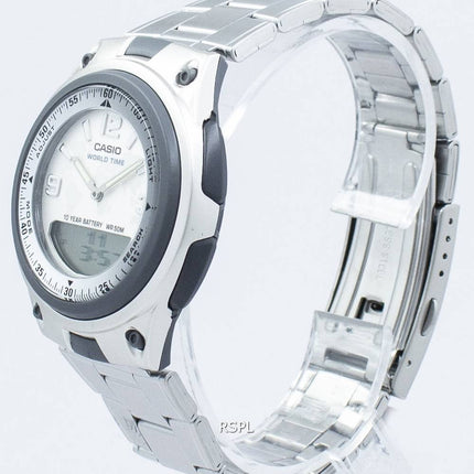 Casio World Time Analog Digital AW-80D-7A2V AW80D-7A2V Men's Watch