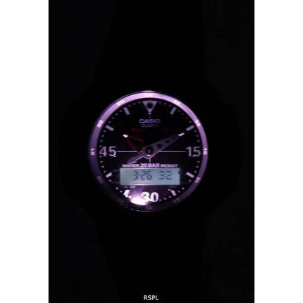 Casio G-Shock Full Metal Analog Digital Solar Powered AWM-500-1A AWM500-1 200M Mens Watch