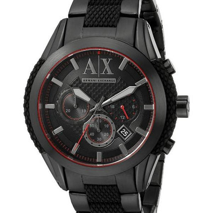 Armani Exchange Quartz Chronograph Black Dial AX1387 Men's Watch