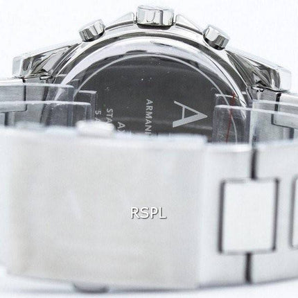 Armani Exchange Chronograph Crystals Grey Dial AX2092 Mens Watch