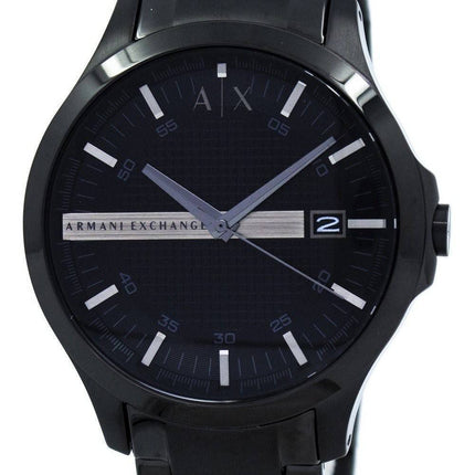 Armani Exchange Black Dial Stainless Steel AX2104 Mens Watch