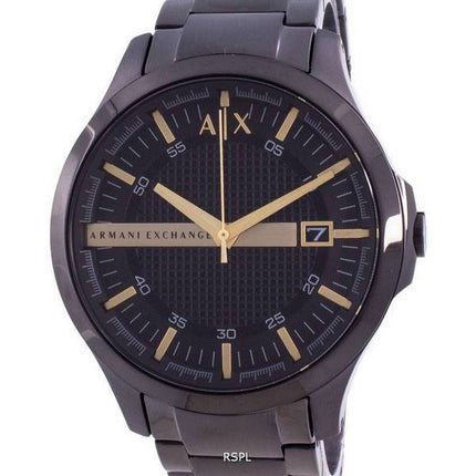 Armani Exchange Hampton Black Dial Quartz AX2413 Men's Watch