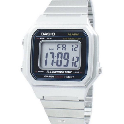 Casio Classic Vintage Illuminator Chronograph Alarm Digital B650WD-1A Unisex Watch
