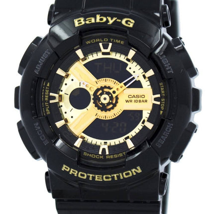 Casio Baby-G World Time Analog Digital BA-110-1A Womens Watch