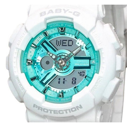 Casio Baby-G Seasonal Collection 2023 Analog Digital Green Dial Quartz BA-110XWS-7A 100M Women's Watch