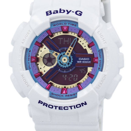 Casio Baby-G Analog Digital Multi-Color Dial BA-112-7A Womens Watch