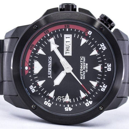 J.Springs by Seiko Sports Automatic Black Dial 100M BEB053 Men's Watch