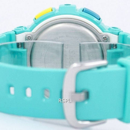 Casio Baby-G World Time Dual Dial Analog Digital BGA-190-3B Women's Watch