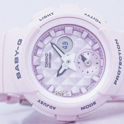 Casio Baby-G Shock Resistant World Time Analog Digital BGA-190BE-4A Women's Watch