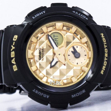 Casio Baby-G Shock Resistant World Time Analog Digital BGA-195M-1A Women's Watch