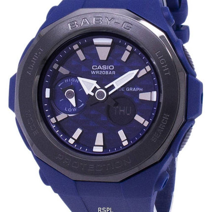 Casio Baby-G Tide Graph Analog Digital 200M BGA-225G-2A BGA225G-2A Women's Watch