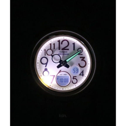 Casio Baby-G Analog Digital Retro Pop Multicolor Resin Strap White Dial Quartz BGA-290PA-7A 100M Womens Watch