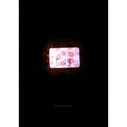 Casio Baby-G Retro Flower Field Digital Resin Strap Quartz BGD-565RP-4 100M Women's Watch