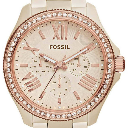 Fossil Cecile Multi-Function Crystallized Ceramic CE1092P Womens Watch