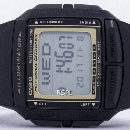 Casio Illuminator Multi-Lingual Databank Digital DB-36-9AV Men's Watch