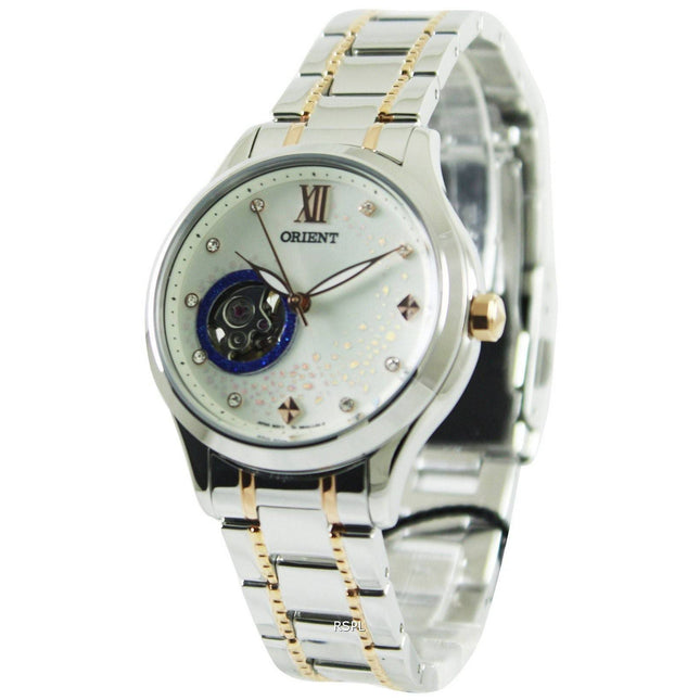 Orient Happy Stream Collection Blue Moon Open Heart DB0A006W Womens Watch