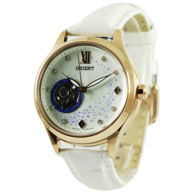 Orient Happy Stream Collection Blue Moon Open Heart DB0A008W Womens Watch