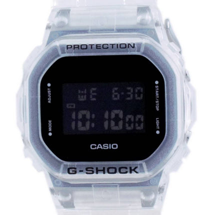 Casio G-Shock Skeleton Transparent Diver's Digital DW-5600SKE-7 DW5600SKE-7 200M Men's Watch
