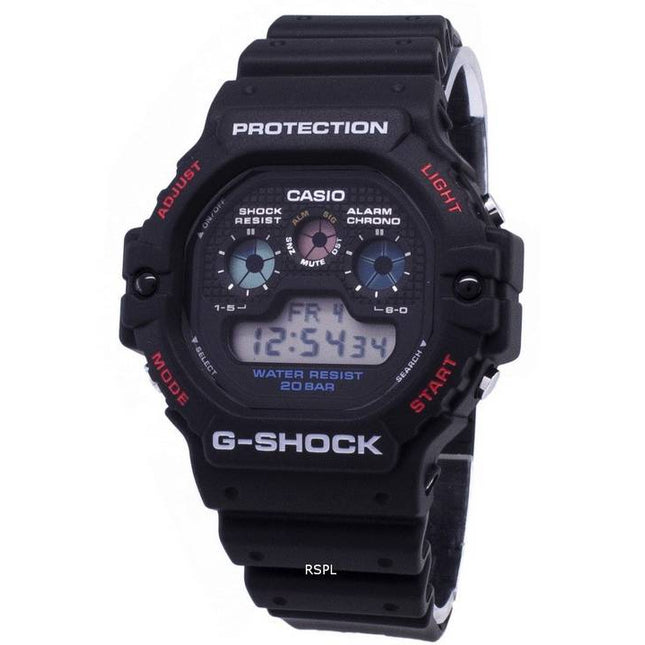 Casio G-Shock DW-5900-1 DW5900-1 Quartz Digital 200M Men's Watch
