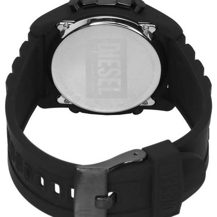 Diesel Master Chief Digital Silicone Strap Black Dial Quartz DZ2158 Men's Watch