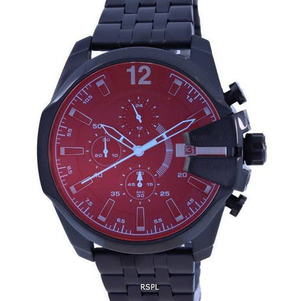 Diesel Baby Chief Chronograph Black Dial Quartz DZ4566 100M Mens Watch