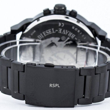 Diesel Mr. Daddy 2.0 Oversized Chronograph Black Dial DZ7312 Mens Watch